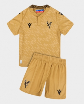 Crystal Palace Maglia Gara Trasferta Repliche 2025-26 Bambino Maniche Corte